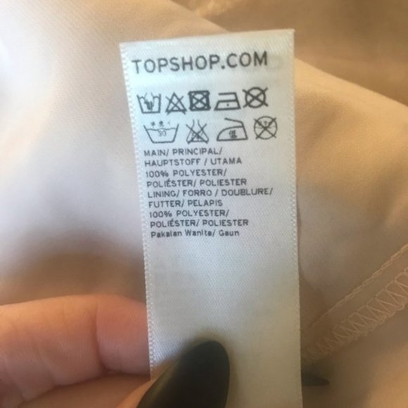 New TopShop Pink Metallic Ruffle Maxi Dress Gown - Picture 6 of 6